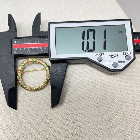 Lot of 5 Vintage‎ Brooches Christmas Art Deco Bow Angel Floral Brooch Pin - Picture 12 of 16